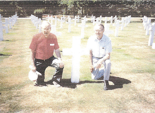 Visiting James Cramer's grave